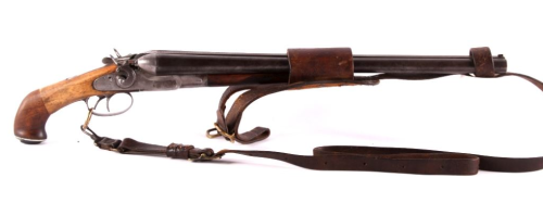 American Gun Co. double barrel stagecoach shotgun, late 19th century.from the North American Auction