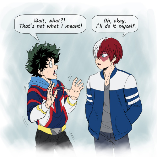 Quick Comic I Did Based On This Posthttps://incorrectheroesintraining.tumblr.com/post/616129497391136768/midoriya-someones-been-bothering-me-but-i-dontI
