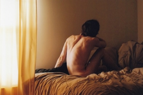 whydearthomas: Morning Thoughts Another Old Photo I printed then scanned, don’t know the date,