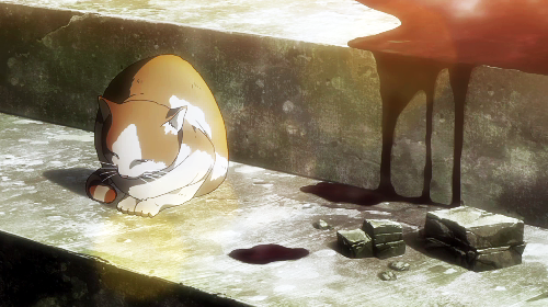 tsuyuake:  Shingeki no Kyojin episode 24 - scenery 