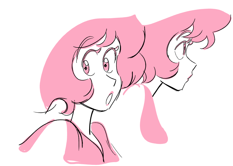 troffie:Just unearthed some Pink Diamond drawings back from when her model sheet