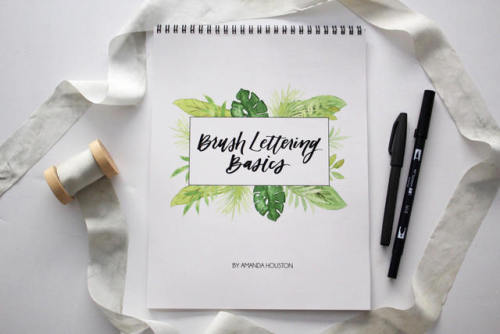 Brush Lettering Starter Kit // AriaPaperie