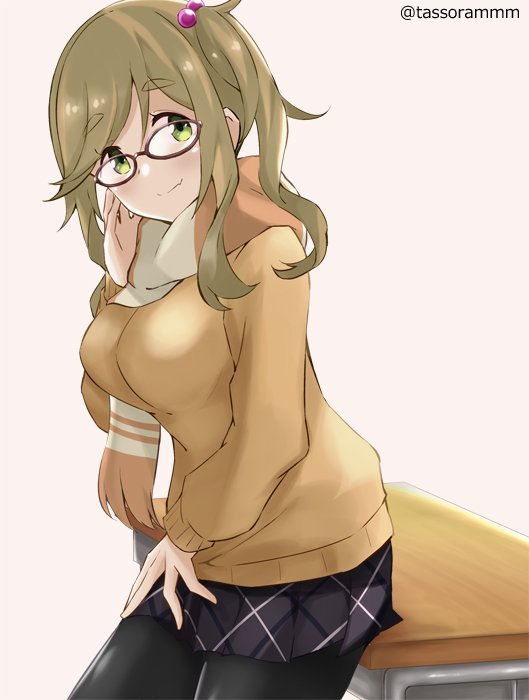 nise3kawan-betsuyakata:  たそらさんのツイート:  “犬山あおいさんがメガネをかけてメガイヌ子さんでメガキャン