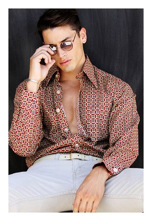 andrewgrayfans:  Two additional photos of Andrew, from his updated Wilhelmina LA
