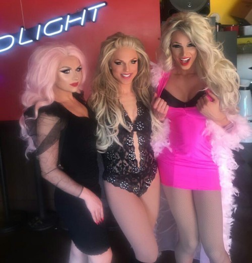 dixchix:  Three beautifully perfect examples of how feminine some drag queens can be!… 