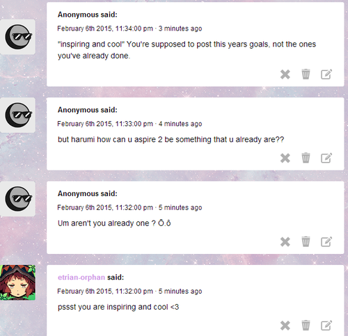 you guys are so sweet what the heck thank you tho &lt;33 ;;//o//;;