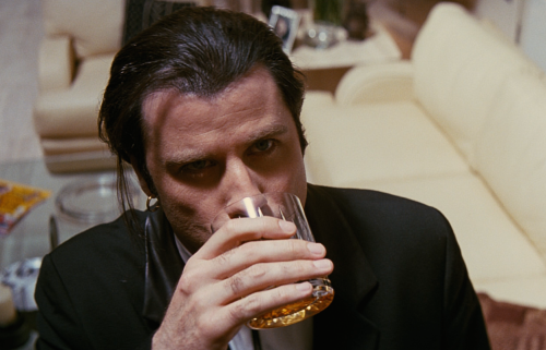  “I hate to shatter your ego, but this is not the first time I’ve had a gun pointed at me.” Pulp Fiction (1994) dir. Quentin Tarantino  