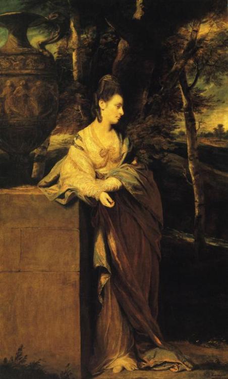 artist-joshua-reynolds: Mrs. John Parker, 1772, Joshua ReynoldsMedium: oil,canvas