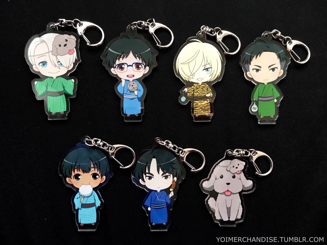 yoimerchandise: YOI x A3 Acrylic Keychains (Vol. 3) Original Release Date:October