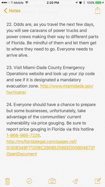 creaturerising:TIPS FOR HURRICANE IRMA. STAY SAFE MY FLORIDA FRIENDS! Gas prices are already up to $