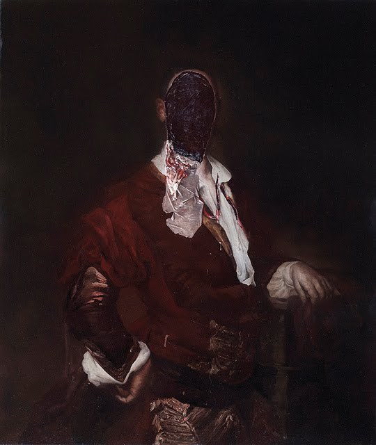 sixpenceee:The following pieces of morbid art are by Nicola Samori, a 35 year old