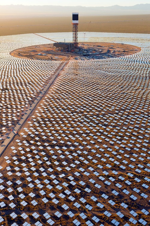 abluegirl: 300,000 mirrors: World’s largest thermal solar plant (377MW) under construction in 