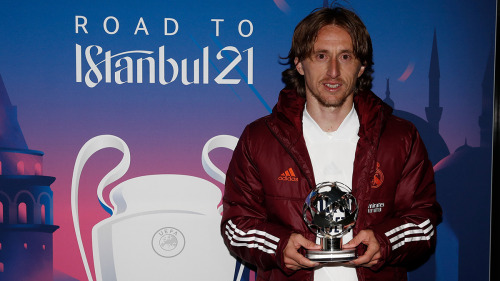 salehmadridista:Luka Modric was chosen as tonight’s Player of the Match! | March 16, 2021.