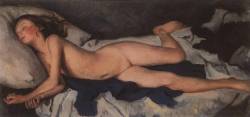 uno-universal:Zinaida Serebriakova “Katyusha on a blanket”, 1922