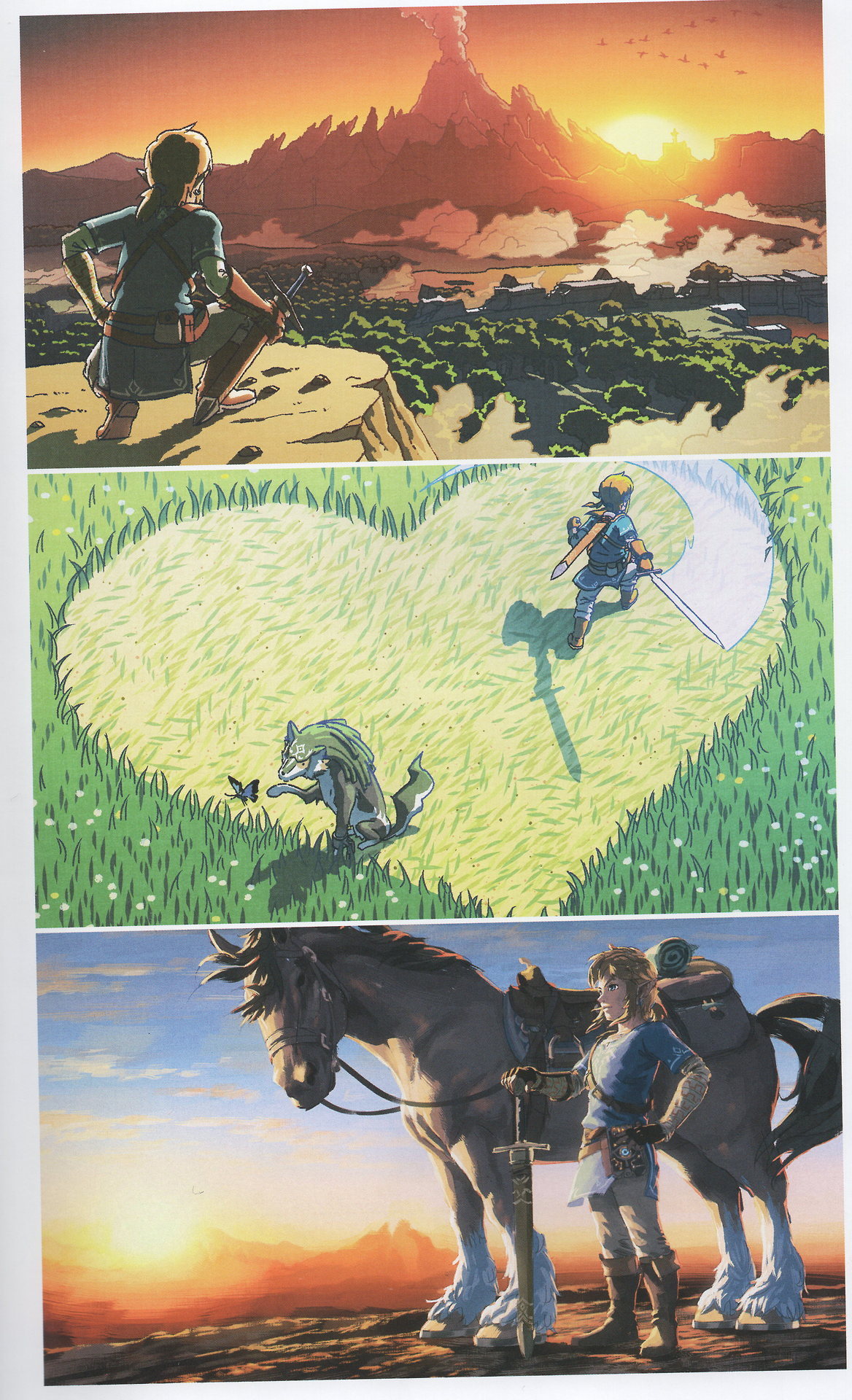 msdbzbabe:  Breath of the Wild Master Works scans part 2