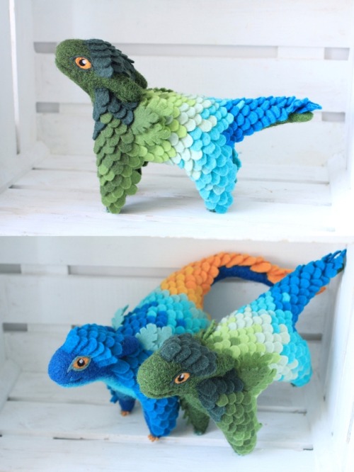 sosuperawesome: Needle Felted Dragons, by adult photos