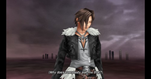 quartercirclejab:haha oh mansquall tries really hard to look mysterious, aloof and cool but he alway