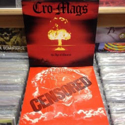 redscroll:  #CroMags #censored #AgeOfQuarrel LP on #profile #records #record #recordnerd #vinyl #vinyligclub #hardcore #punk (at Redscroll Records) 