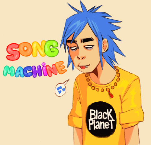 yet more song machine 2d doodles