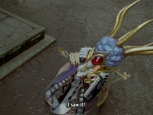 From episode 24 of Bakuryuu Sentai Abaranger, 2003.