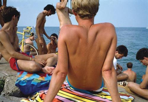 gareleelove:The Belmont Rocks, Shore of Lake Michigan, Chicago (early 1980’s)