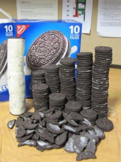 collegehumor:  They Said It Couldn’t Be Done: The Uber-Stuf Oreo And so concludes the BEST DAY EVUR!