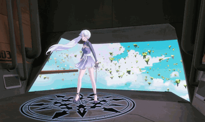 Weiss in Volume 5 Episode 2, Dread in the Air! Her - Tumbex