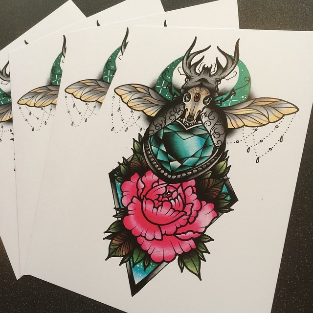 darylwatsontattoo:  Getting more of these printed tommorrow and all orders will be