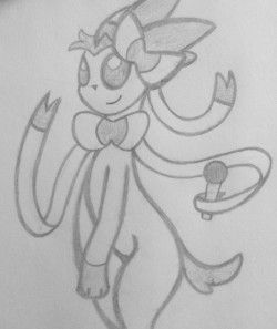 poorlydrawnpony:A Sylveon  =3