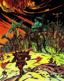 orano:  Philippe Druillet - “Salaambô” - Carthage Chapter 2 