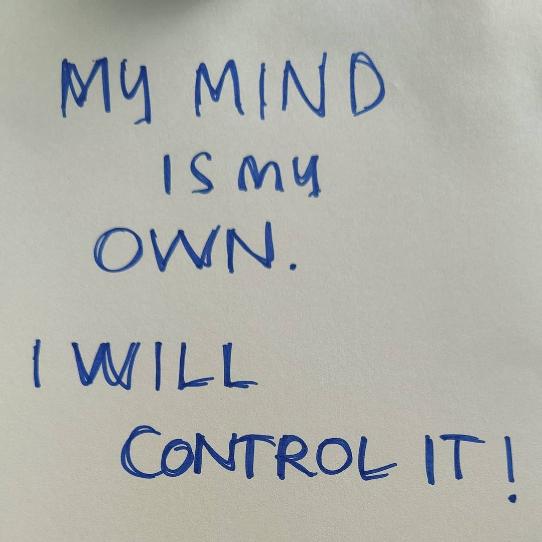 My mind is my own. I will control it.
#pma #positivementalattitude
#keystosuccess
(at Worcester, Worcestershire)
https://www.instagram.com/p/CPf1M1ojq2k/?utm_medium=tumblr