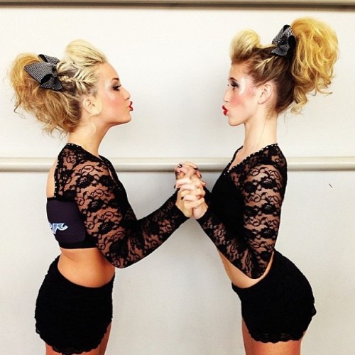 the-cheer-nation: Hayleeee I miss you :(