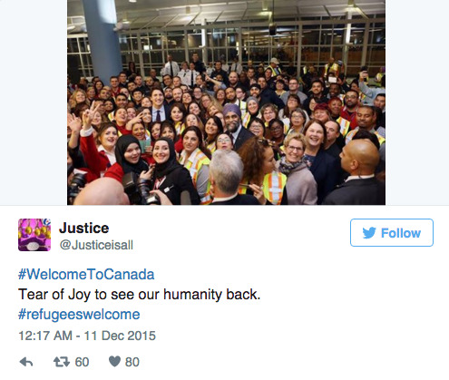 buzzfeedcanada:Canadians Are Tweeting The Most Beautiful Messages To Refugees With #WelcomeToCanada