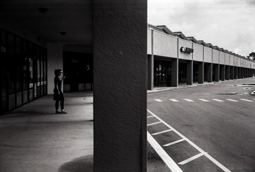 Major Arterials.The land of never-ending strip malls. Florida. Konica Auto S2 - Tri-X 400 - HC110