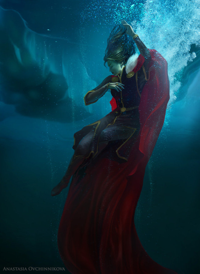 mustangbratt:  cinemagorgeous:  Journey. Artwork by Anastasia Ovchinnikova.   @imnorsingaround