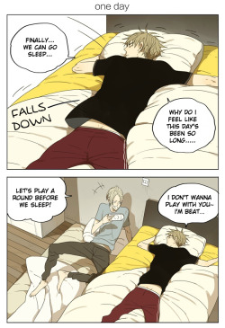 Old Xian update of [19 Days], translated by Yaoi-BLCD. IF YOU USE OUR TRANSLATIONS YOU MUST CREDIT BACK TO THE ORIGINAL AUTHOR!!!!!! (OLD XIAN). DO NOT USE FOR ANY PRINT/ PUBLICATIONS/ FOR PROFIT REASONS WITHOUT PERMISSION FROM THE AUTHOR!!!!!!!!!!!Previo