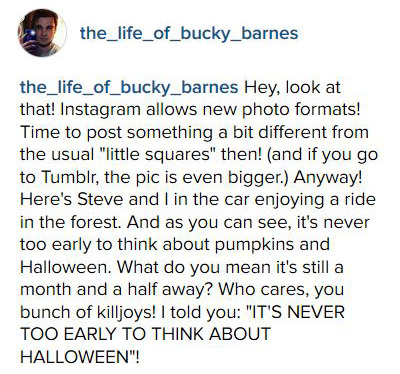 the-life-of-bucky-barnes:  On Instagram 