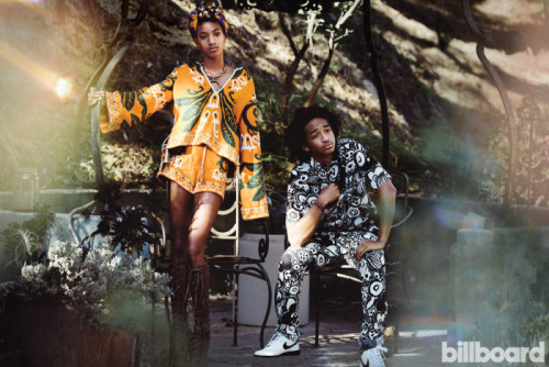 ifilivedoutloud: belle-ayitian: Willow &amp; Jaden Smith for Billboard Magazine  Look at th