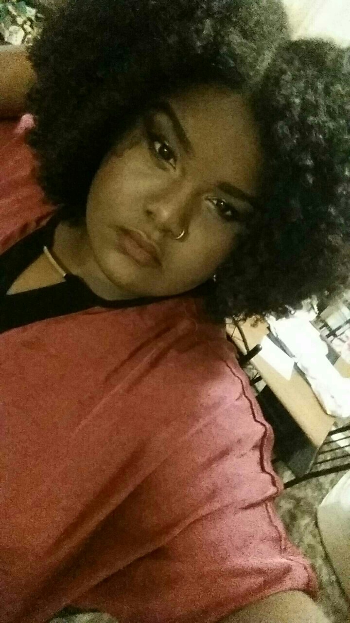 plussizedhiiipy:  Black… Beautiful… &amp; Blessed. Happy Blackout Day! ❤💋