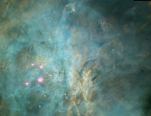 Trapezium Star Cluster in the Great Orion Nebula (M42)