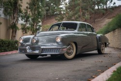 v-eight-lover:‘48 Tucker 48 - owned by Preston Tucker. Sold for 1.75 million