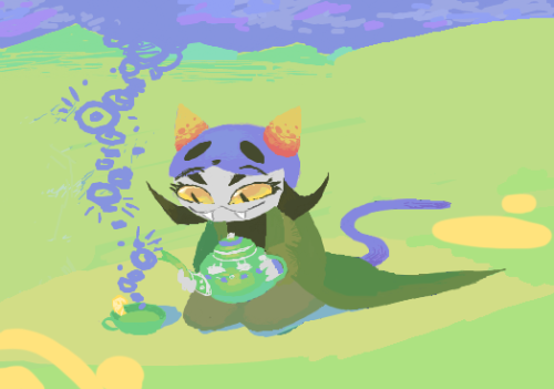 Upon iscribbling and becoming a reg I was doin some awesome peeps some requests and Nepeta was one o
