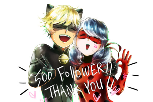 500+ follower in about two months!!I’m sooo happy!! Thank you sooo much guys!! :’DBONUS: