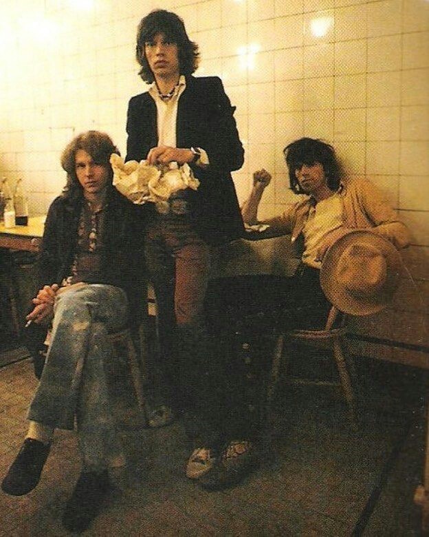 flower1967:Mick Jagger,Keith Richards,and Mick Taylor