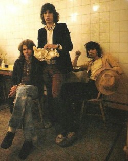 Flower1967:Mick Jagger,Keith Richards,And Mick Taylor