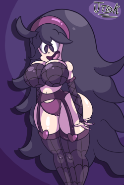 jdk-sama:I draw this Hex Maniac for my Friend