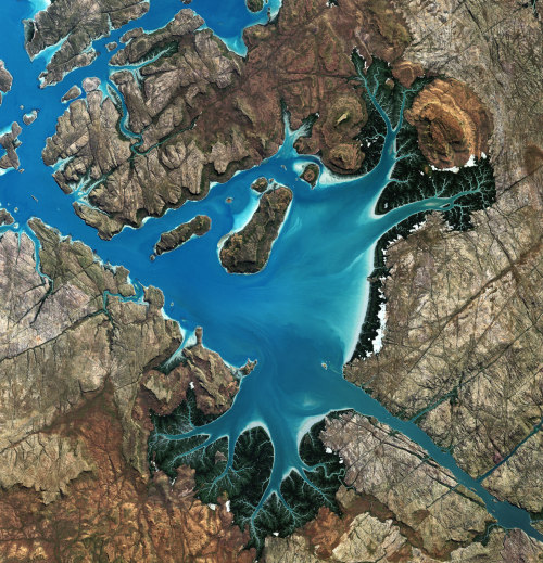 Saint George Basin, Australia by European Space Agency Via Flickr : This satellite image over t