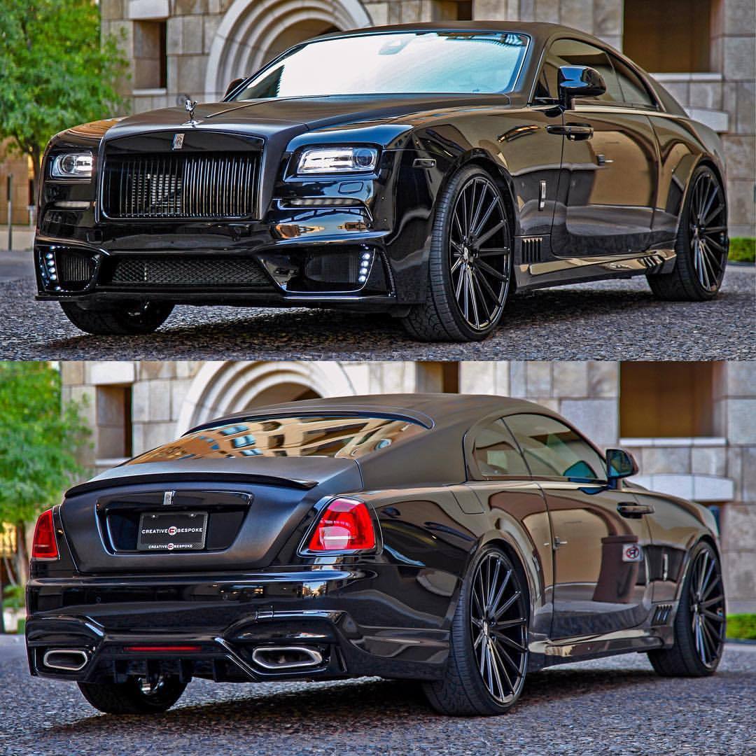 Giovanna Wheels Rolls Royce Wraith Black Bison 24 Gianelle