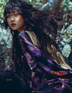 lisa401971:Yue Ning by Jumbo Tsui for ELLE Vietnam August 2014