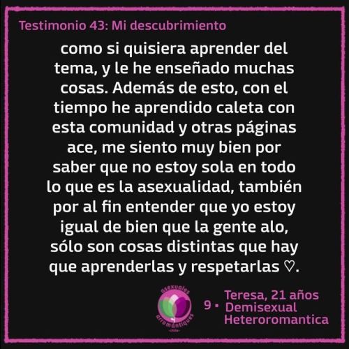 #MartesDeTestimonio! El de esta semana nos habla del proceso de autodescubrimiento y cómo est